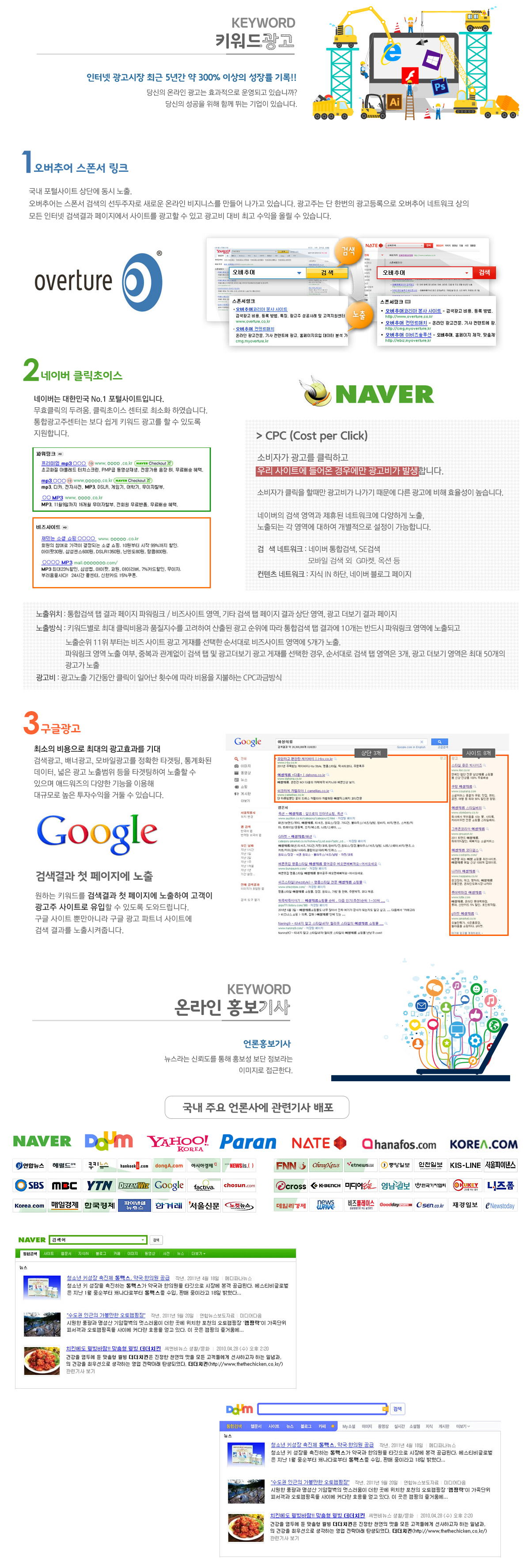 이홈피넷 광고/관리대행